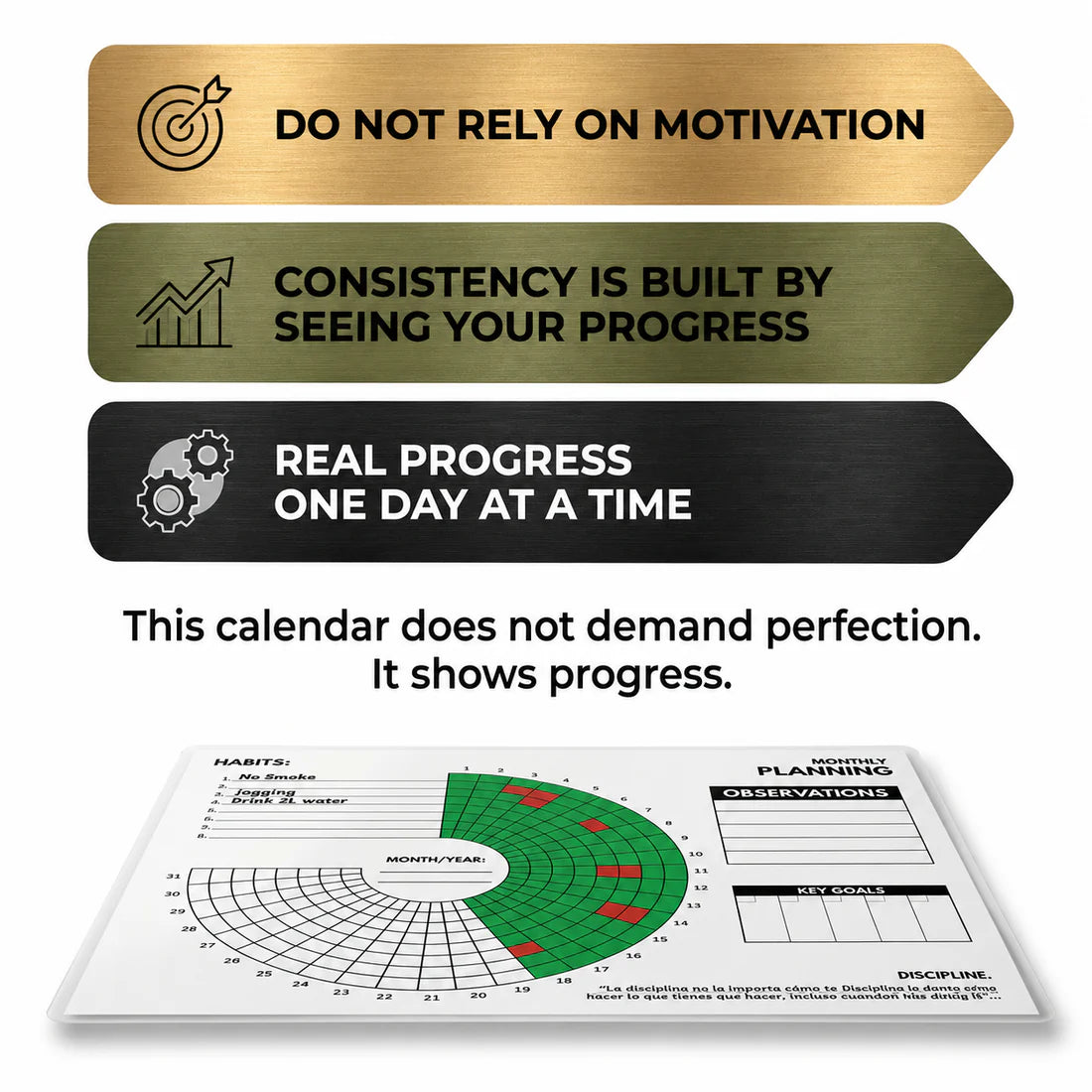 31-Day Discipline Habit Tracker